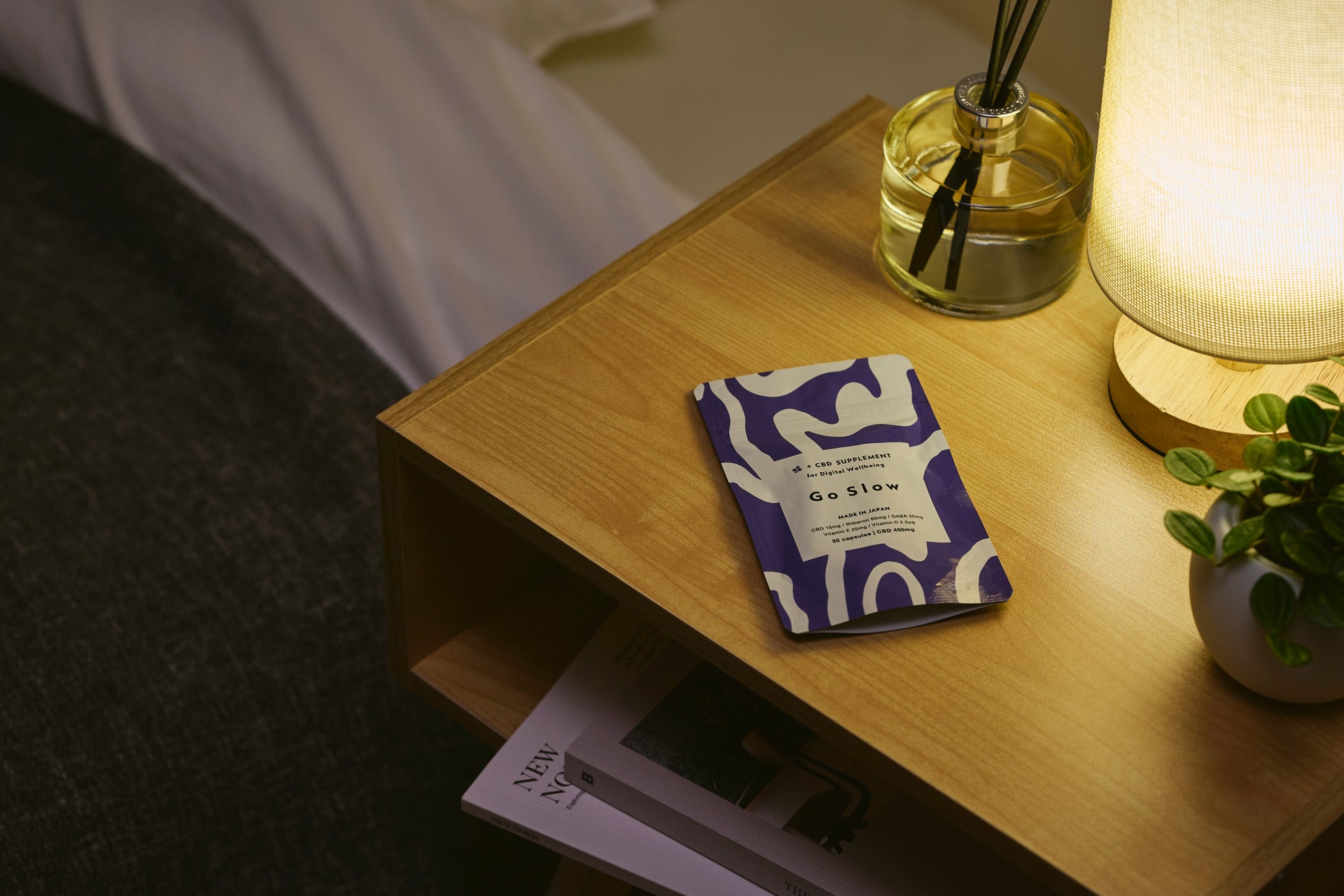 【デジタルデトックスのサポートに】日常にスローを届ける『Go Slow』CBD配合のサプリメントをMakuakeにて先行販売！のサブ画像5