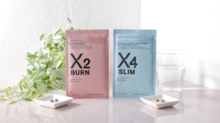 日本初のメカニズムを採用*¹体脂肪*²低減サポート成分配合の「機能性表示食品」サプリメント「X2 BURN」「X4 SLIM」を2023年2月13日（月）より新発売のメイン画像