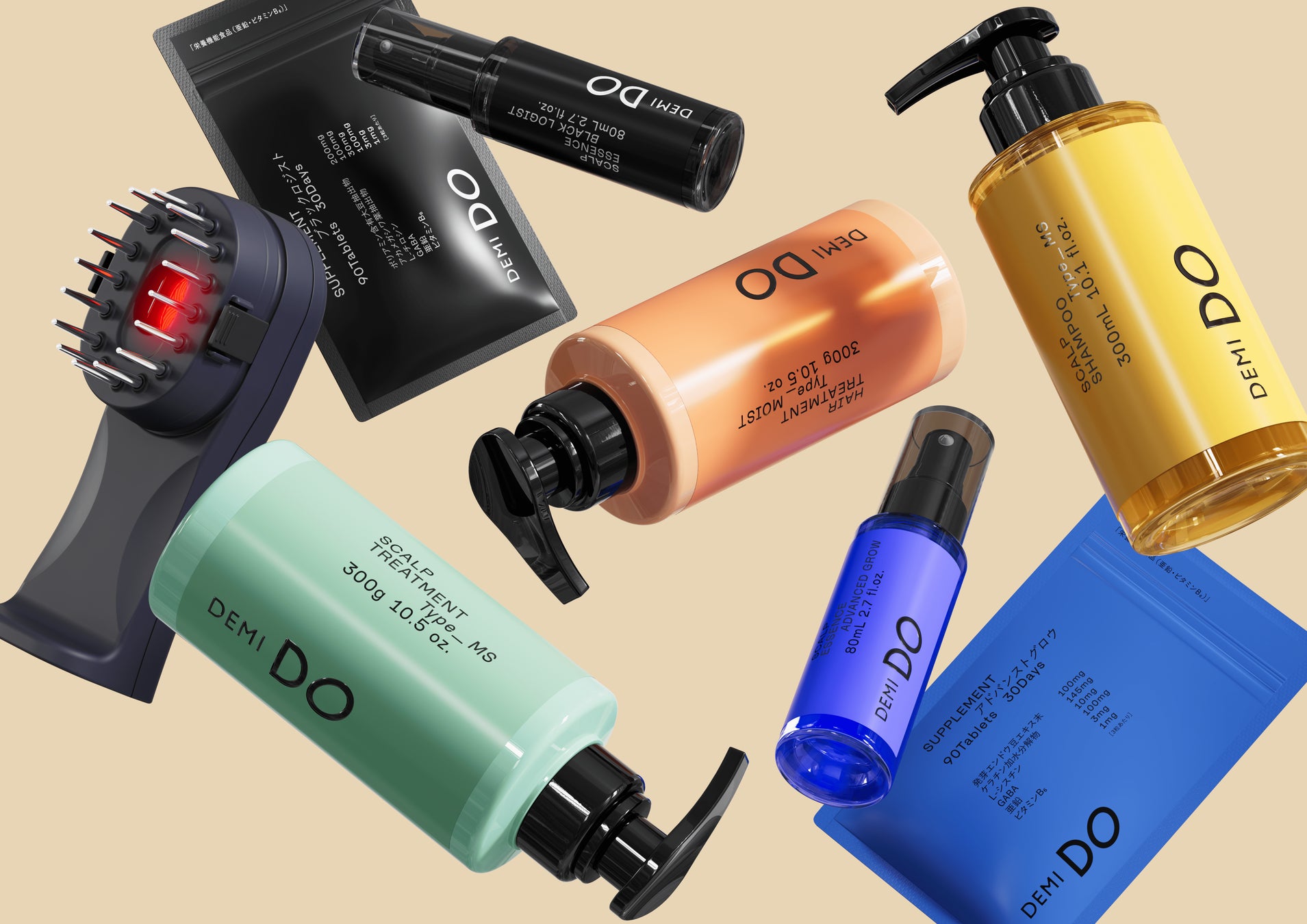 スカルプケアの新ブランド「DEMI DO（デミドゥ）」の全商品を日比野佐和子医師が監修！のサブ画像1