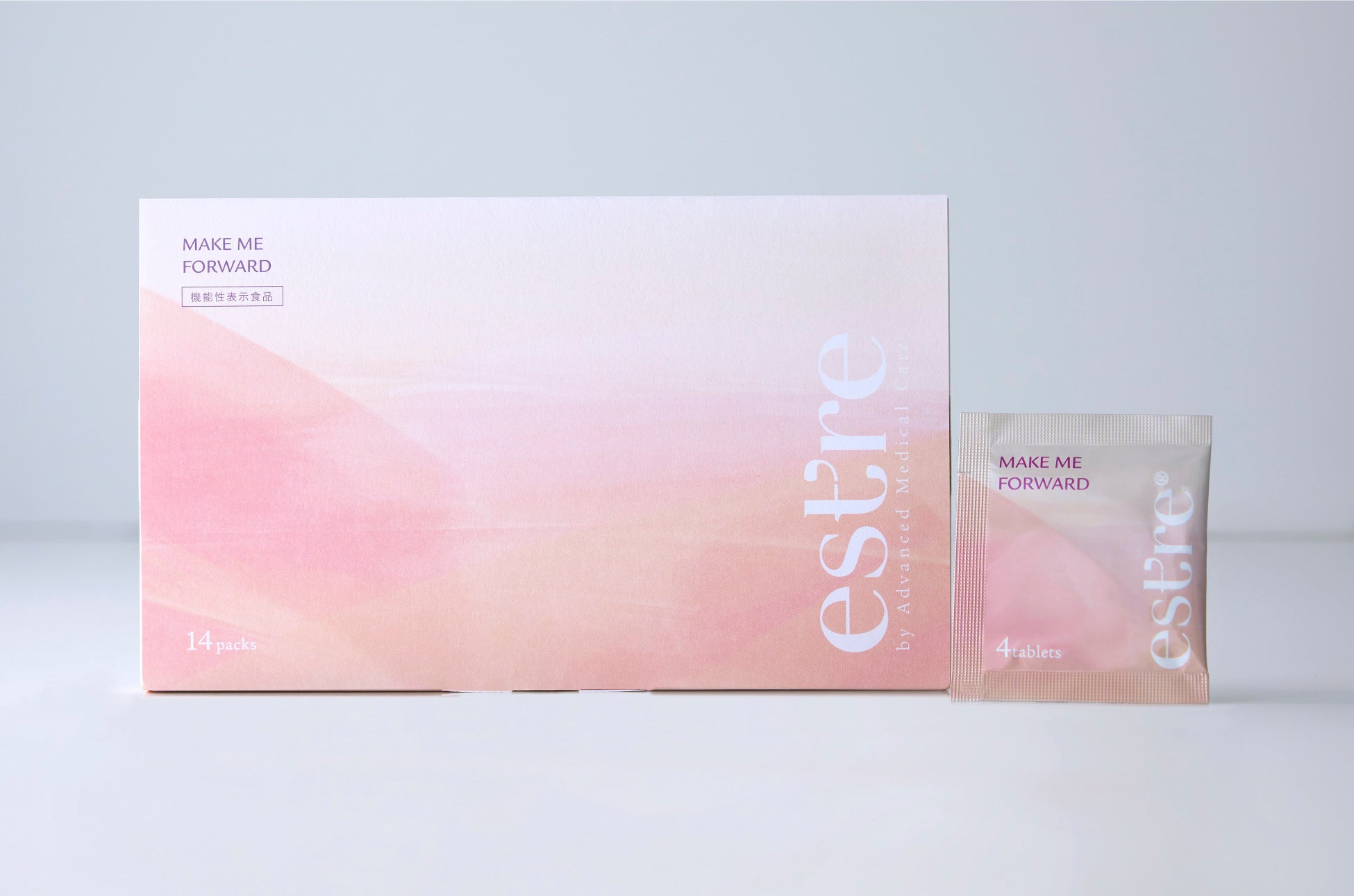3月8日「国際女性デー」に機能性表示食品「エストール　メイクミーフォワード」販売開始のサブ画像1_エストール　メイクミーフォワード